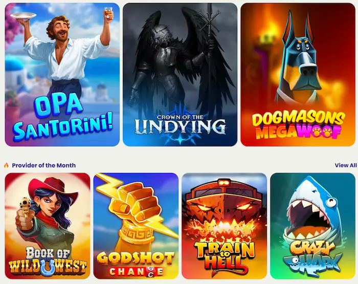 Slot Monster Casino Home games